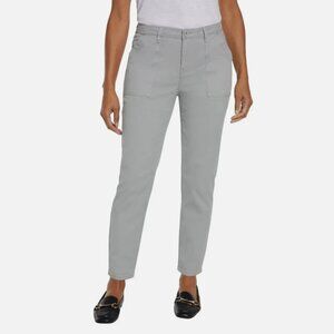 Banana Republic Womens Ankle Utility Pants Size 12 Gray